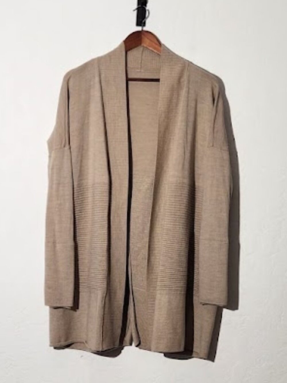 Lululemon Sit in Lotus Wrap II Cardigan Sweater Merino Wool